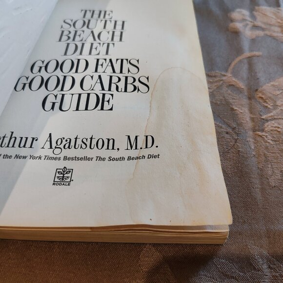 The South Beach Diet Good Eats Guide, by Arthur Agatston, M.D. Paperback, Used - Picture 12 of 14